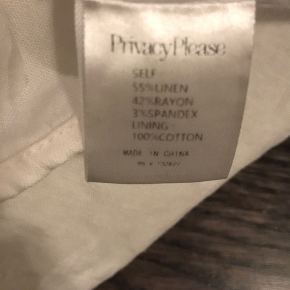 Revolve Privacy Please White Off Shoulder Dress - Picture 6 of 6